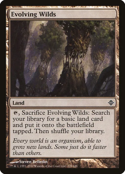 Evolving Wilds · Rise of the Eldrazi 228/248
