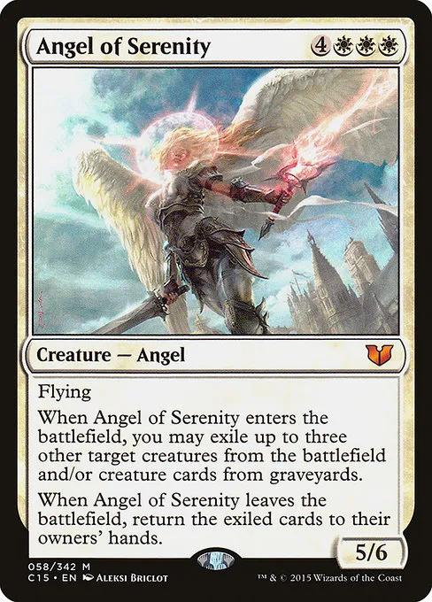 Angel of Serenity · Commander 2015 58/342