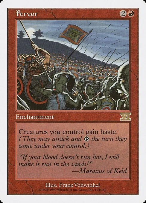 Fervor · Classic Sixth Edition 174/351