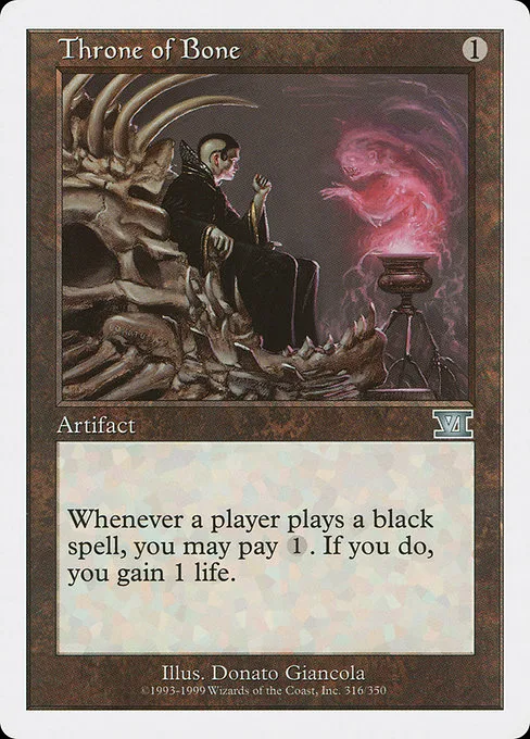 Throne of Bone · Classic Sixth Edition 316/351