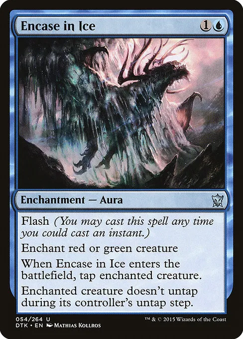Encase in Ice · Dragons of Tarkir 54/264
