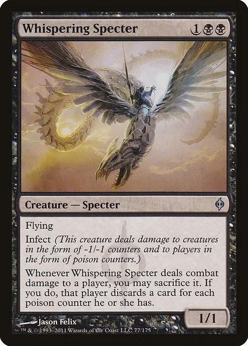 Whispering Specter · New Phyrexia 77/175