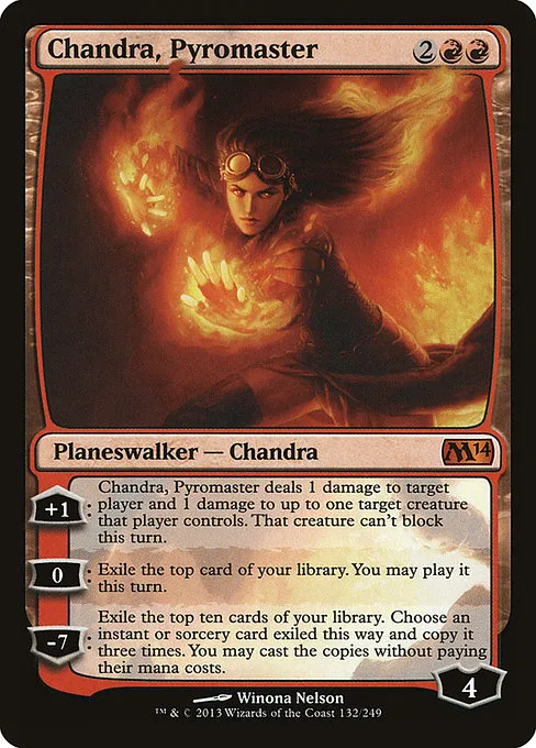 Chandra, Pyromaster · Magic 2014 132/249