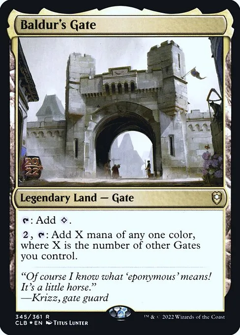 Baldur's Gate · Battle for Baldur's Gate Promos 345s/104
