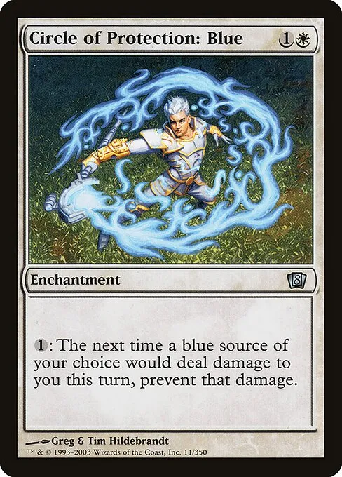 Circle of Protection: Blue · Eighth Edition 11★/711