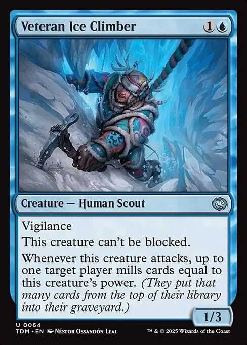 Veteran Ice Climber · Tarkir: Dragonstorm 64/427
