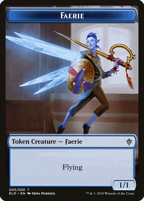 Faerie · Throne of Eldraine Tokens 5/20
