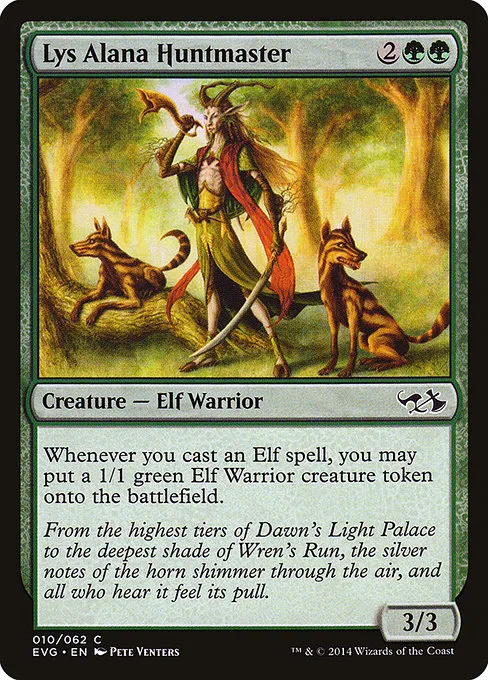 Lys Alana Huntmaster · Duel Decks Anthology: Elves vs. Goblins 10/62
