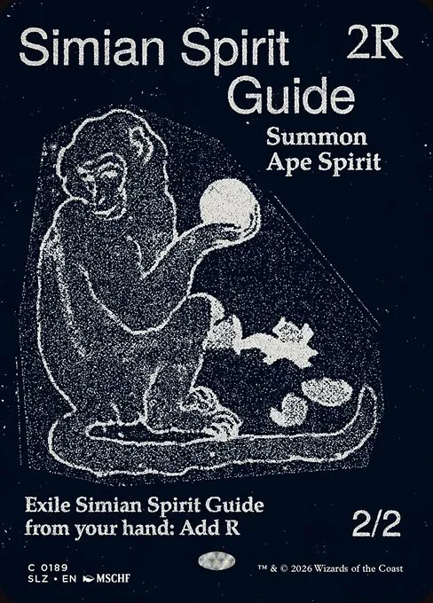 Simian Spirit Guide · The Zeta Set 189/21