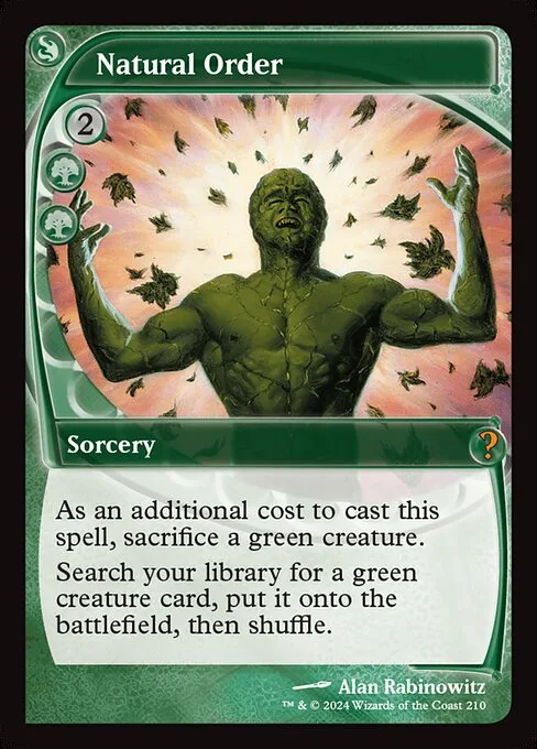 Natural Order · Mystery Booster 2 210/385