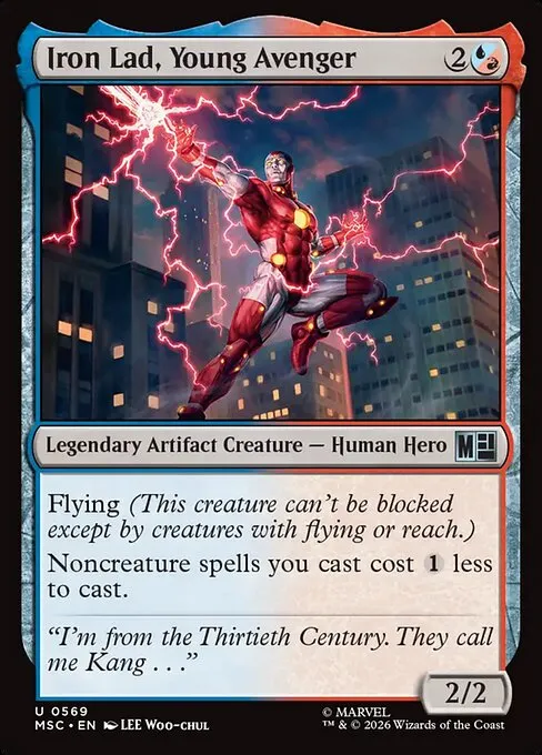 Iron Lad, Young Avenger · Marvel Super Heroes Commander 569/9