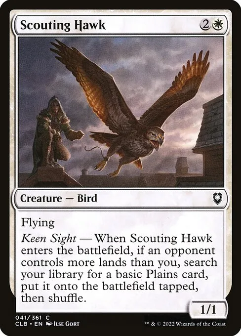 Scouting Hawk · Commander Legends: Battle for Baldur's Gate 41/936