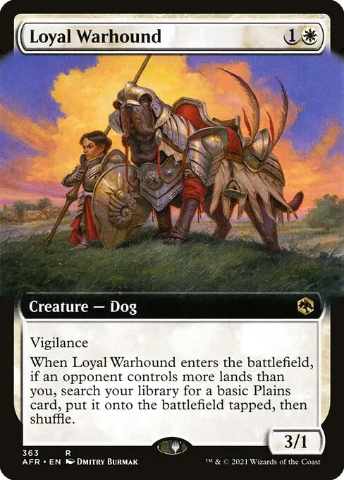 Loyal Warhound · Adventures in the Forgotten Realms 363/424