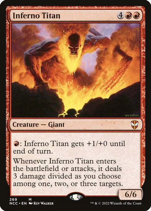 Inferno Titan · New Capenna Commander 269/447