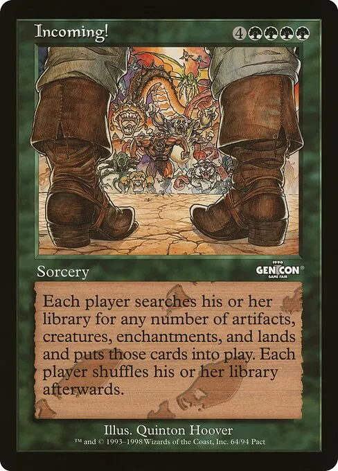 Incoming! · Oversized 90's Promos 10/10
