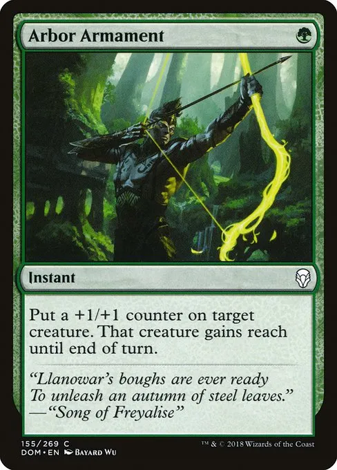 Arbor Armament · Dominaria 155/280