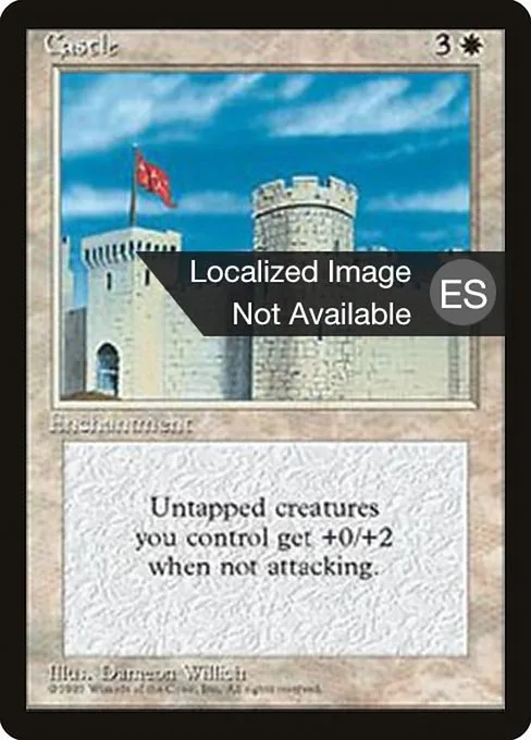 Castle · Fourth Edition Foreign Black Border 12/378