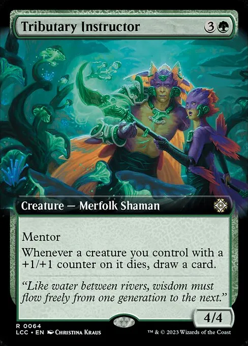 Tributary Instructor · The Lost Caverns of Ixalan Commander 64/370