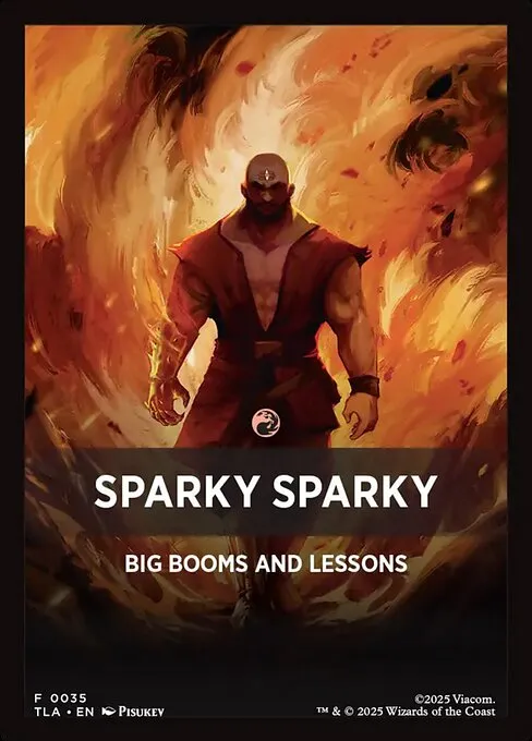 Sparky Sparky · Avatar: The Last Airbender Jumpstart Front Cards 35/46