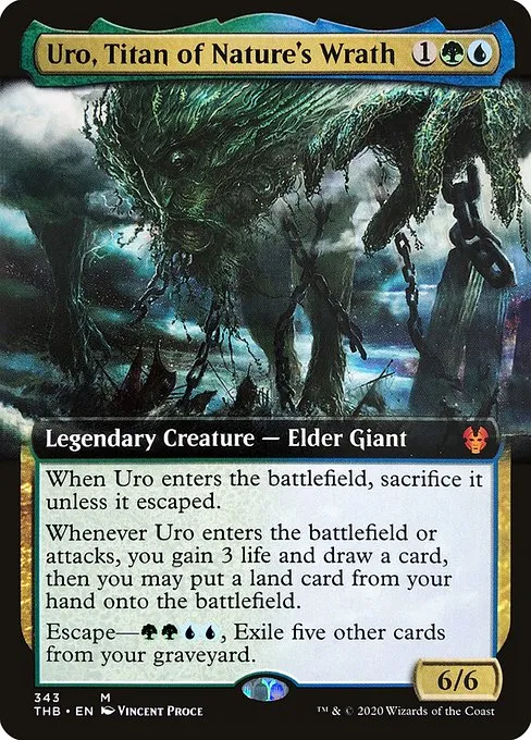 Uro, Titan of Nature's Wrath · Theros Beyond Death 343/358