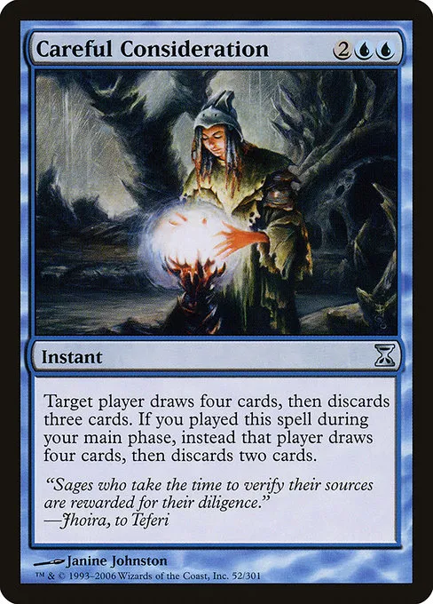 Careful Consideration · Time Spiral 52/301