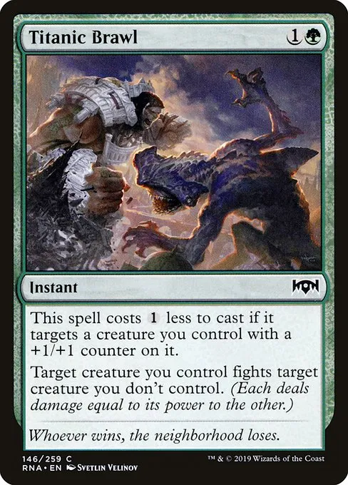 Titanic Brawl · Ravnica Allegiance 146/273
