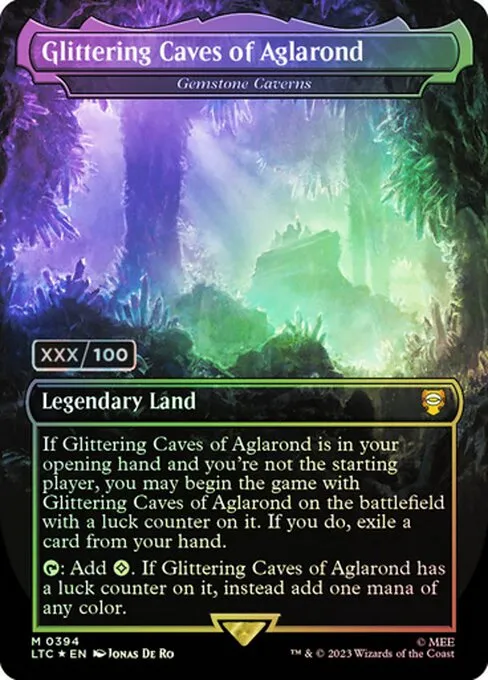 Gemstone Caverns · Tales of Middle-earth Commander 394z/591