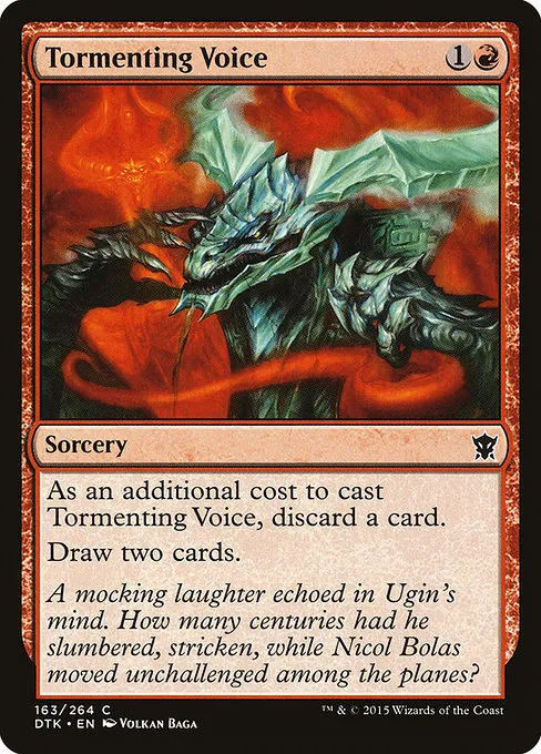 Tormenting Voice · Dragons of Tarkir 163/264