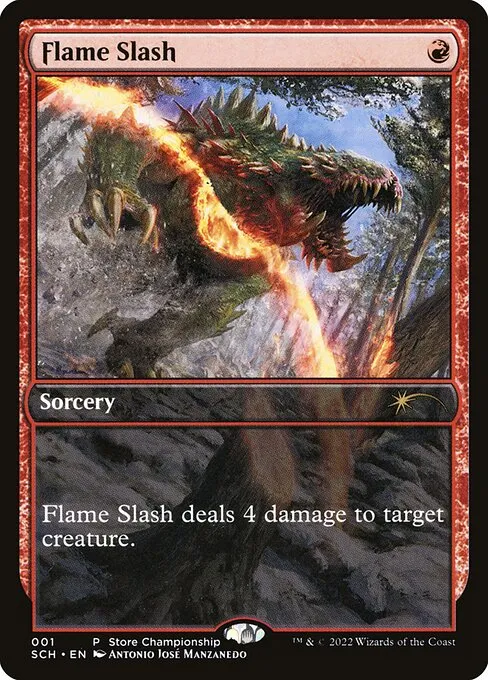 Flame Slash · Store Championships 1/50