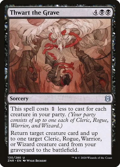 Thwart the Grave · Zendikar Rising 130/407