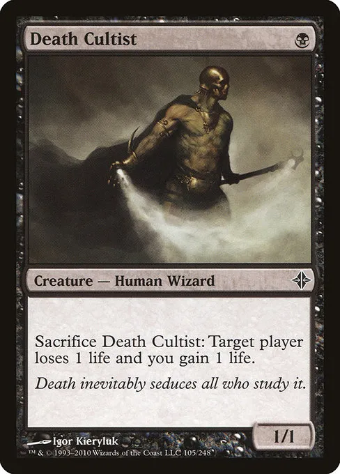 Death Cultist · Rise of the Eldrazi 105/248