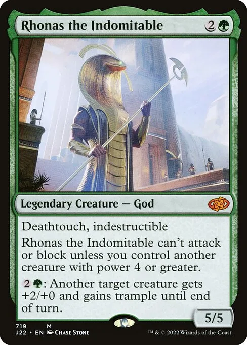 Rhonas the Indomitable · Jumpstart 2022 719/835