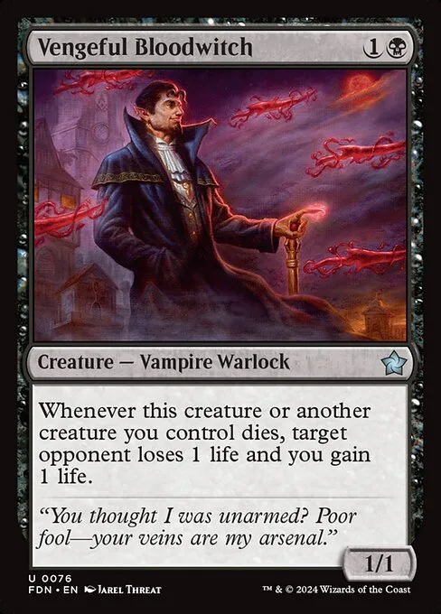 Vengeful Bloodwitch · Foundations 76/771