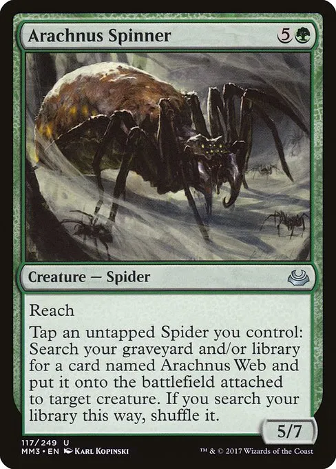 Arachnus Spinner · Modern Masters 2017 117/249
