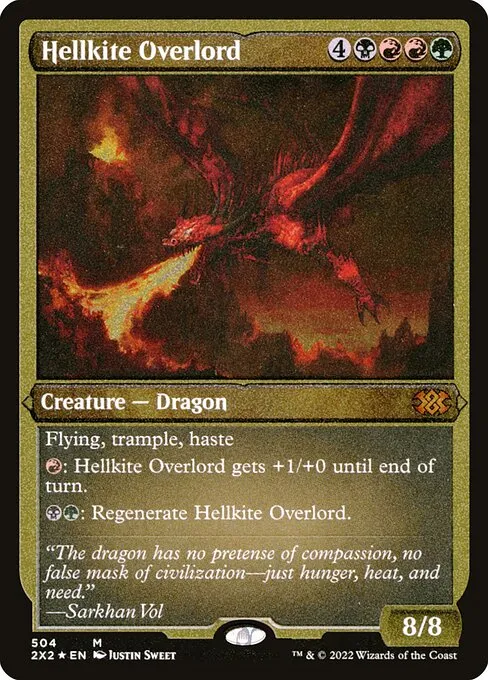Hellkite Overlord · Double Masters 2022 504/579