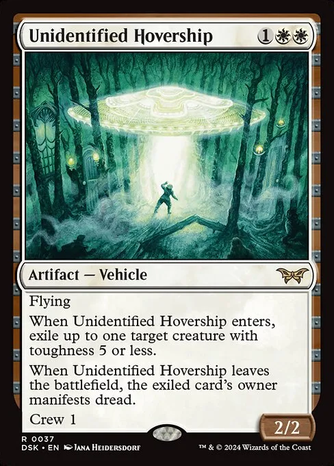 Unidentified Hovership · Duskmourn: House of Horror 37/419