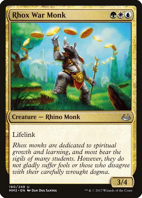 Rhox War Monk · Modern Masters 2017 180/249
