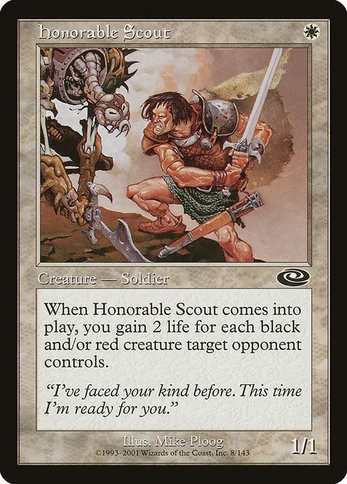 Honorable Scout · Planeshift 8/146