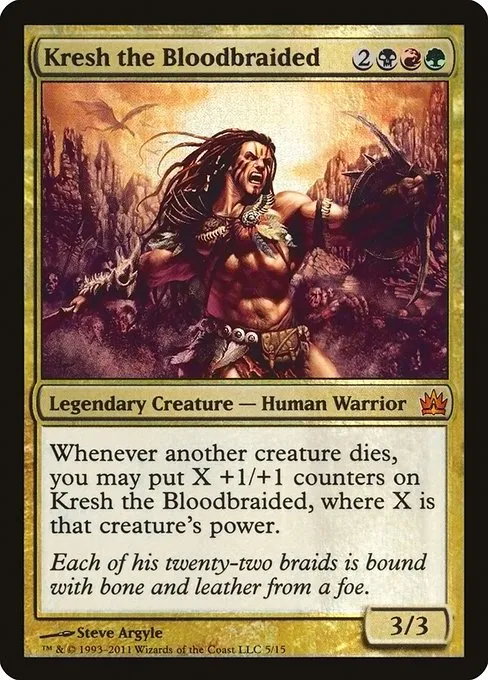 Kresh the Bloodbraided · From the Vault: Legends 5/15