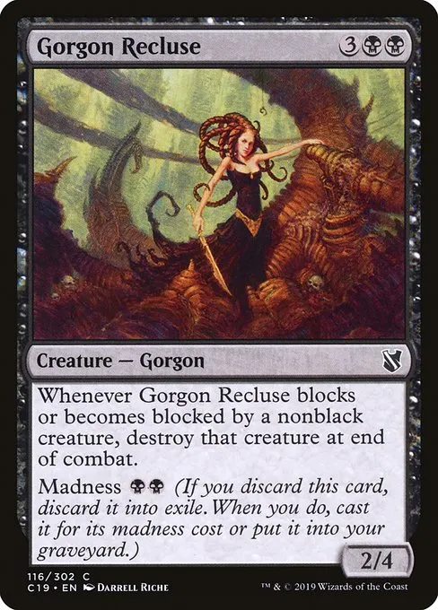 Gorgon Recluse · Commander 2019 116/302
