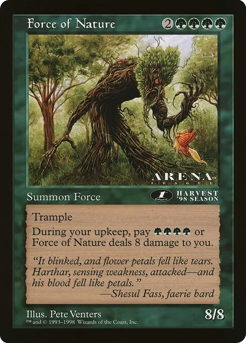 Force of Nature · Oversized League Prizes 52/83