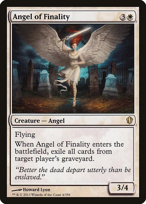Angel of Finality · Commander 2013 4/356