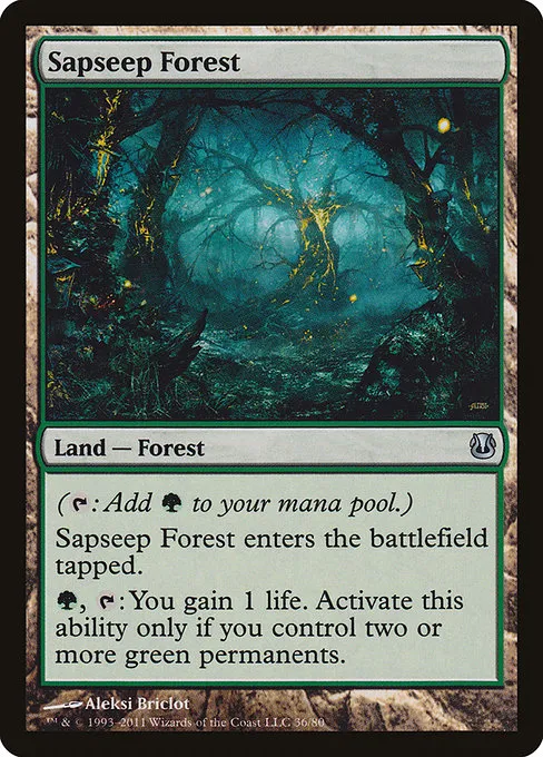 Sapseep Forest · Duel Decks: Ajani vs. Nicol Bolas 36/80