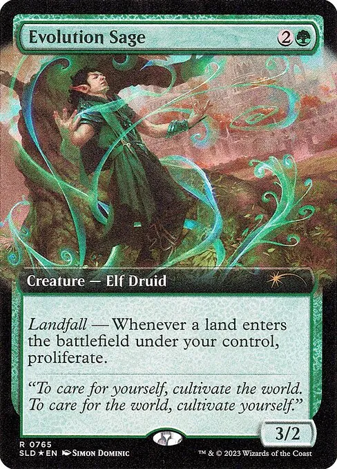 Evolution Sage · Secret Lair Drop 765/2547