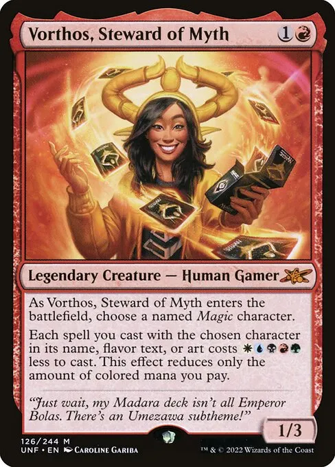 Vorthos, Steward of Myth · Unfinity 126/639
