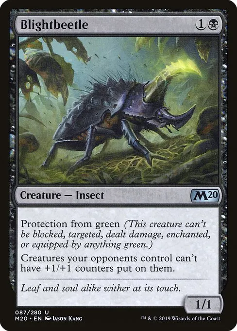 Blightbeetle · Core Set 2020 87/346