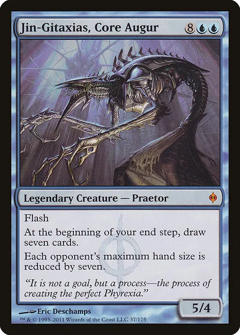 Jin-Gitaxias, Core Augur · New Phyrexia 37/175