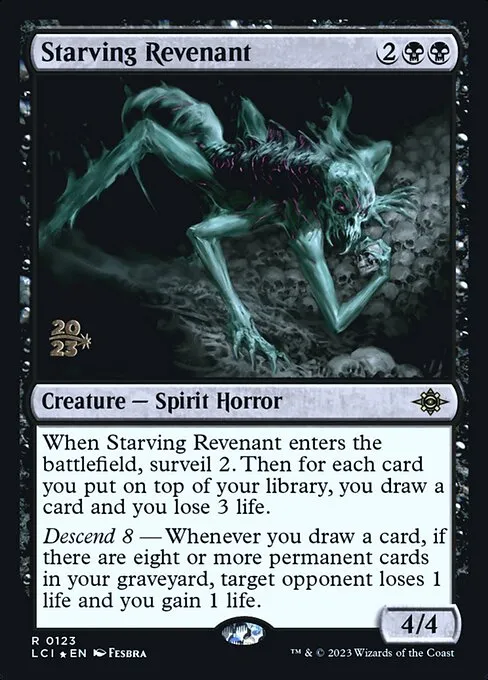 Starving Revenant · The Lost Caverns of Ixalan Promos 123s/136