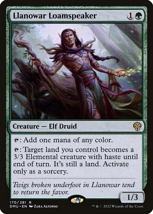 Llanowar Loamspeaker · Dominaria United 170/453