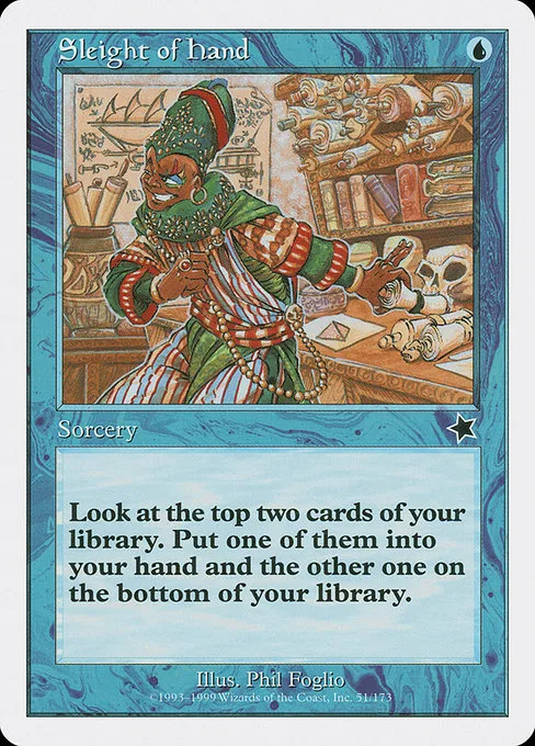 Sleight of Hand · Starter 1999 51/173